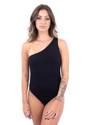 Menor preço em Body Um Ombro Só Up Side Wear Preto 
